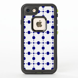 Navy Blue Polka Dots, Polka Dot Pattern, Dots