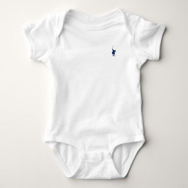 Navy Blue Polo Player (Front)