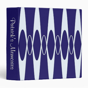 Navy Blue Pulse Personal Binder