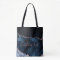 Navy Blue Rose Gold Foil Marble Agate Custom Text