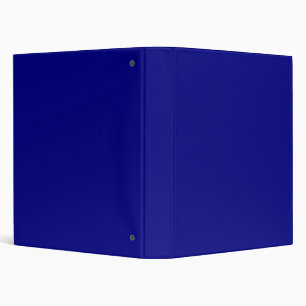 Navy Blue Solid Colour Binder