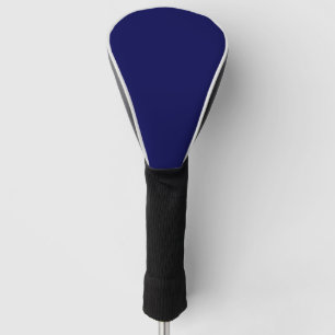 Navy Blue Solid Colour Customize It Golf Head Cover