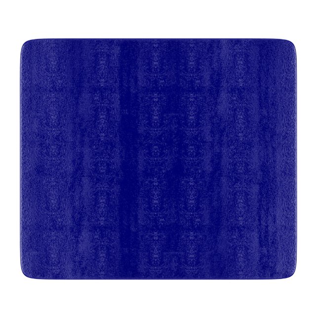 Navy Blue Solid Colour Cutting Board (Front)