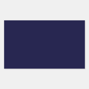 Navy Blue Solid Colour Template Sticker
