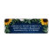 Navy Blue Sunflower Country Wood Rustic Wedding
