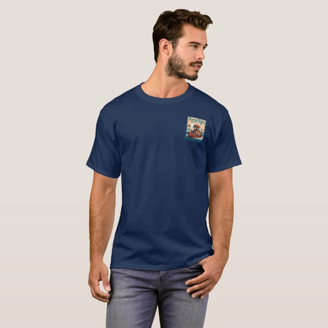 Navy Blue T-shirt (Front Full)