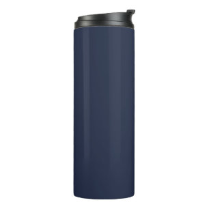 Navy Blue Thermal Tumbler