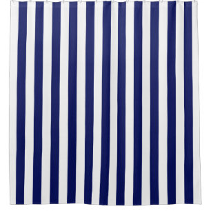Navy Blue White Vertical Stripe NL #0