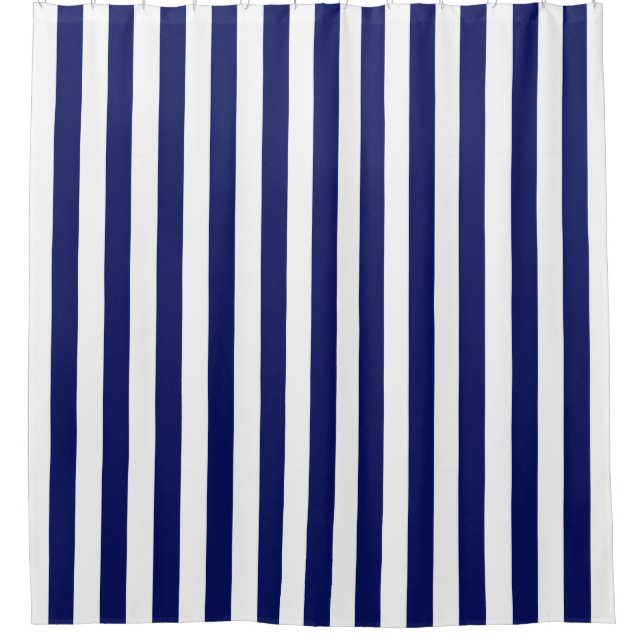 Navy Blue White Vertical Stripe NL #0 (Front)
