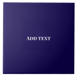 Navy blue with white script TEMPLATE Tile