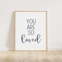 Navy Blue You Are So Loved