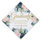 Navy blush peonies elegant summer graduation