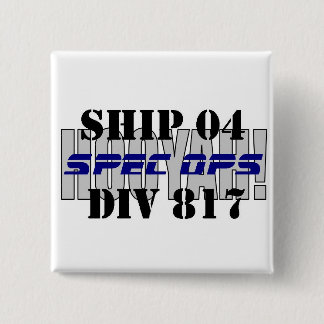 Navy Bootcamp Graduation 2 Inch Square Button