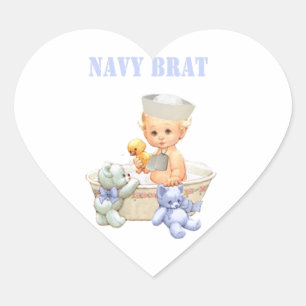 Navy Brat Stickers