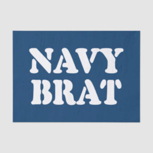 NAVY BRAT TISSUE PAPER