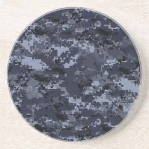 Navy Camouflage Coaster