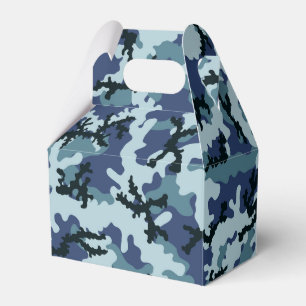 Navy camouflage favor box