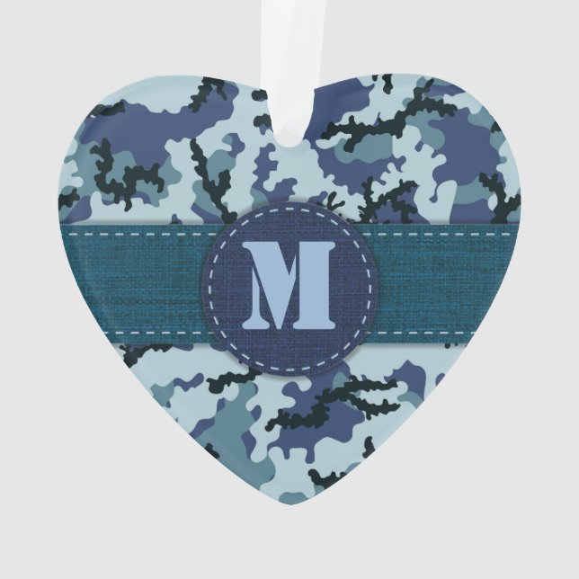 Navy camouflage ornament (Back)