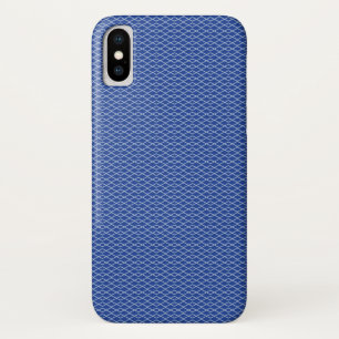 Navy Chevron Pattern Case-Mate iPhone Case