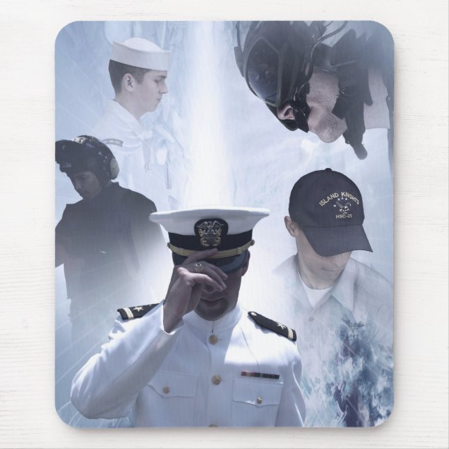 Navy Commemorative Mousepad (Front)