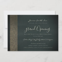 NAVY COPPER MOSAIC DOTS GRAND OPENING CEREMONY