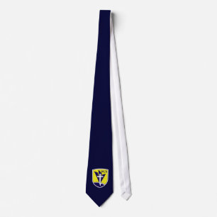 Navy Crest Tie