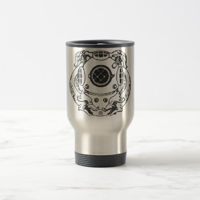 Navy Diver 1st Class Travel Mug (Center)