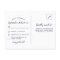 Navy Fall Marsala Peony Wedding RSVP Postcards