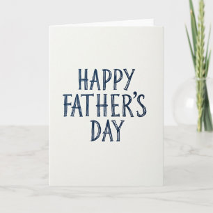 Navy Fathers Day Card