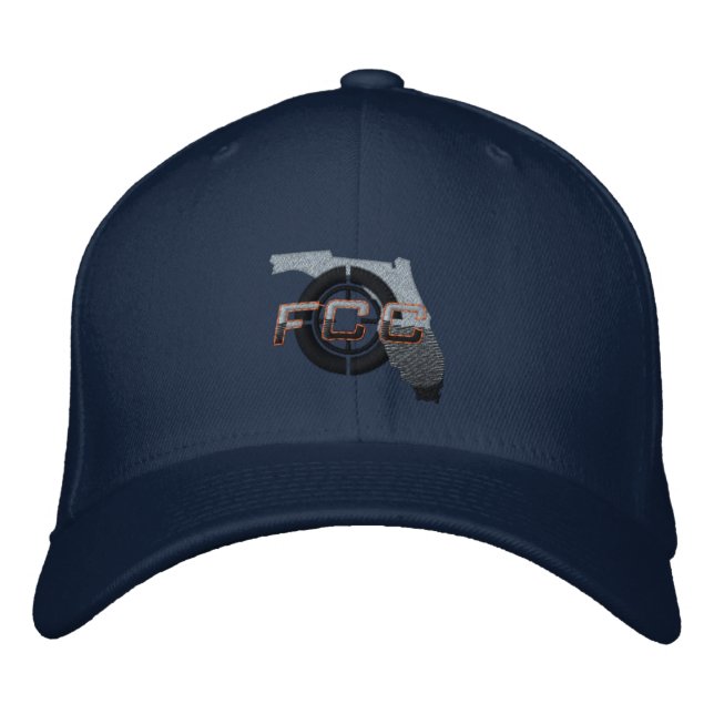 Navy FCC Embroidered Cap (Front)