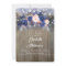 Navy Floral Rustic Bridal Shower