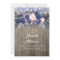 Navy Floral Rustic Bridal Shower