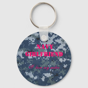 Navy Girlfriend, I  love my sailor Keychain