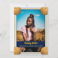 Navy & Gold Basketball Graduation