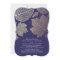 Navy Gold Leaves Vintage Fall Wedding