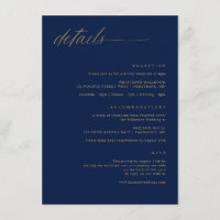 Navy Gold Wedding Soft Delicate Romantic Details