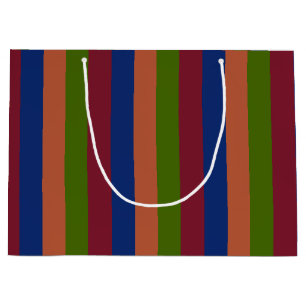 Navy Green Large Gift Bag