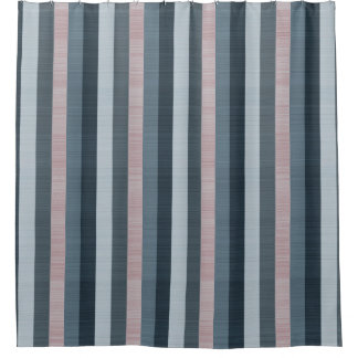 Navy Grey Pink Striped