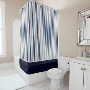 Navy & Grey Striped