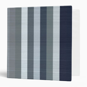 Navy Grey Stripes Throw Pillow  Binder