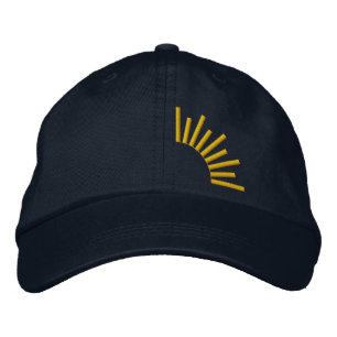 Navy hat with logomark