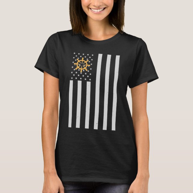 navy Icon - US Navy Veterans T-Shirt (Front)