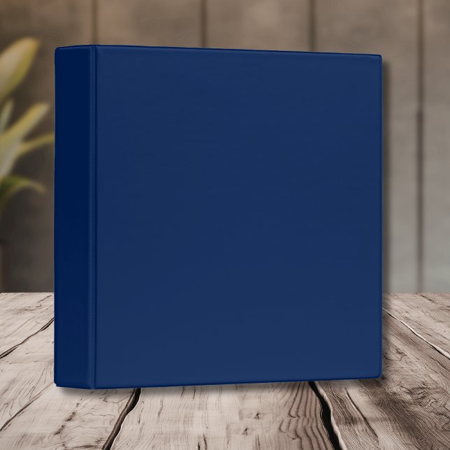 Navy Indigo Solid Colour | Classic and Elegant Binder (Creator Uploaded)
