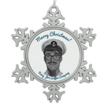 Navy Joe Coffee Christmas Ornament