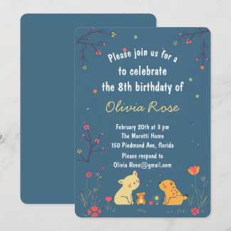 Navy Kids Birthday Card Fun Nautical Party