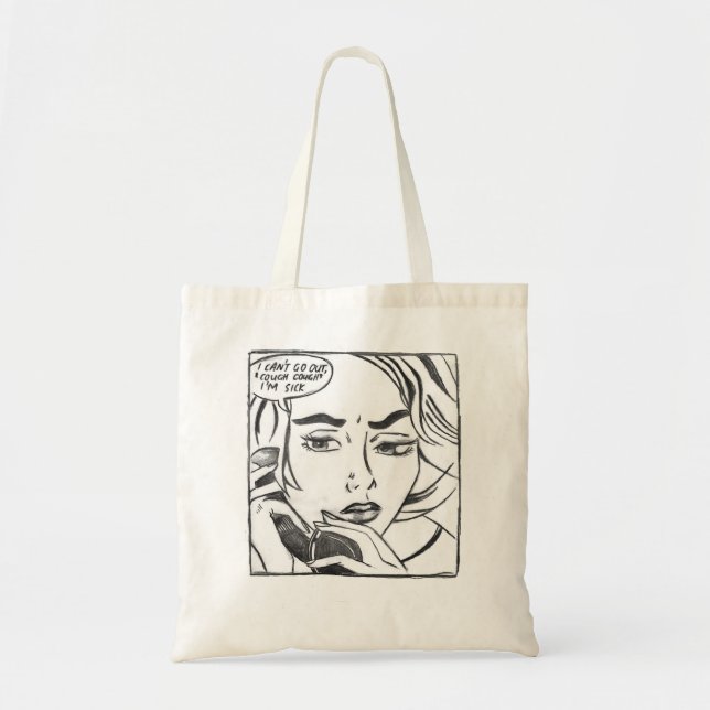 Navy mean girls Movie Band Beautiful Model Tote Bag (Front)