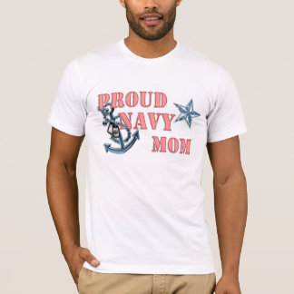 Navy Mom anchor T-Shirt