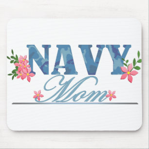 Navy Mom (Cammo) Mouse Pad