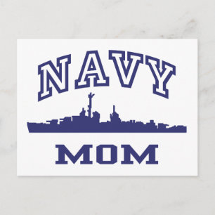 Navy Mom Postcard