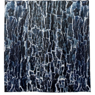Navy Nature Abstract